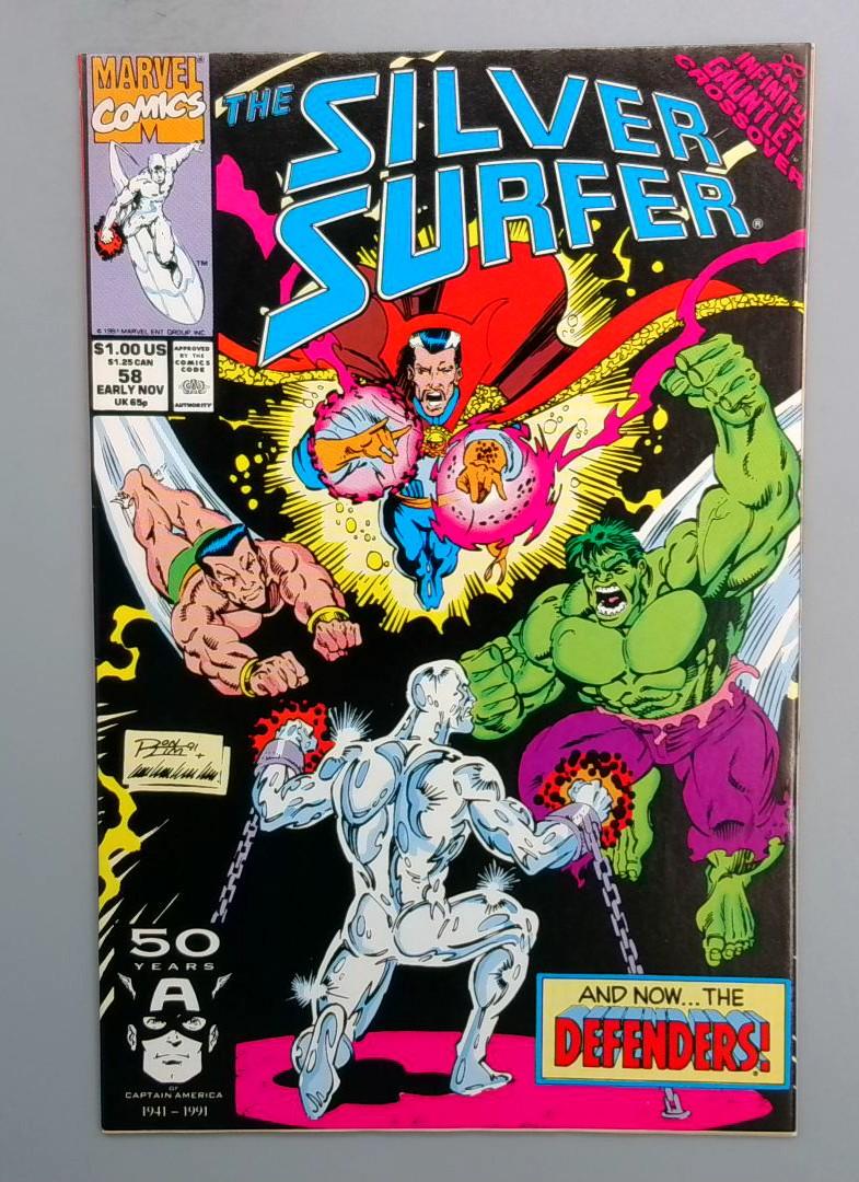 Silver Surfer #58 Marvel 1991 JR1