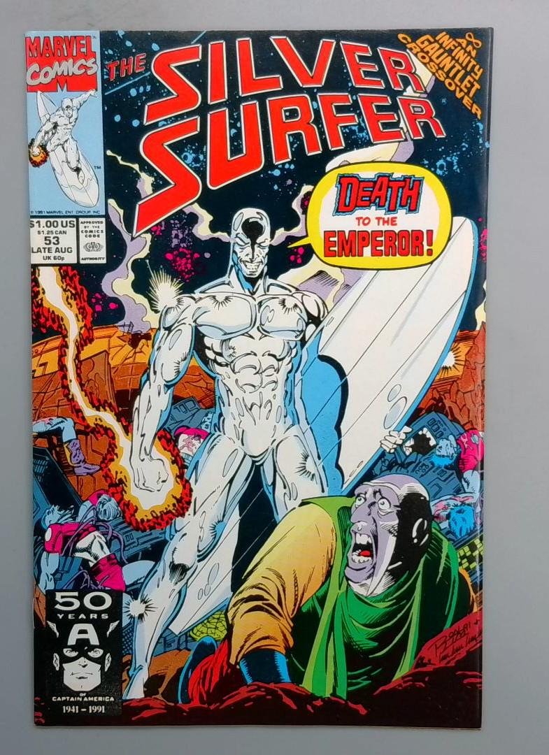 Silver Surfer #53 VF/NM Marvel 1991 JR1