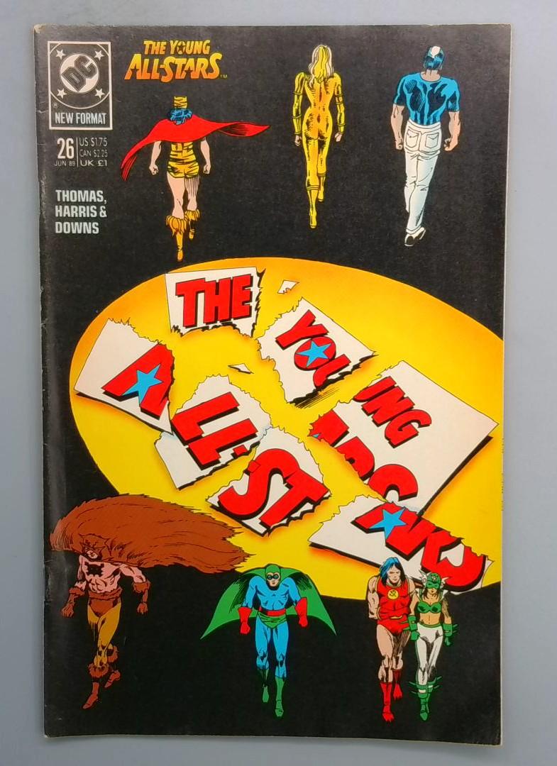 The Young All-Stars #26, LAST ISSUE DC, 1988