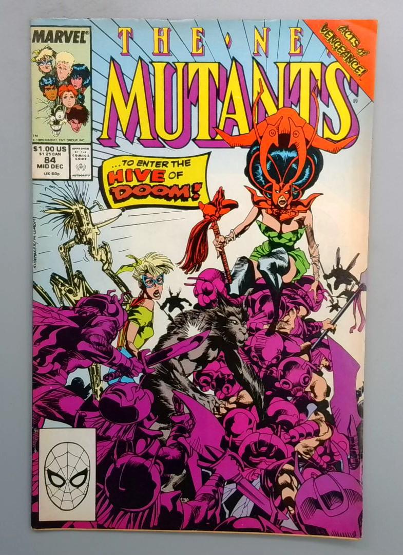 New Mutants #84, Marvel, 1989