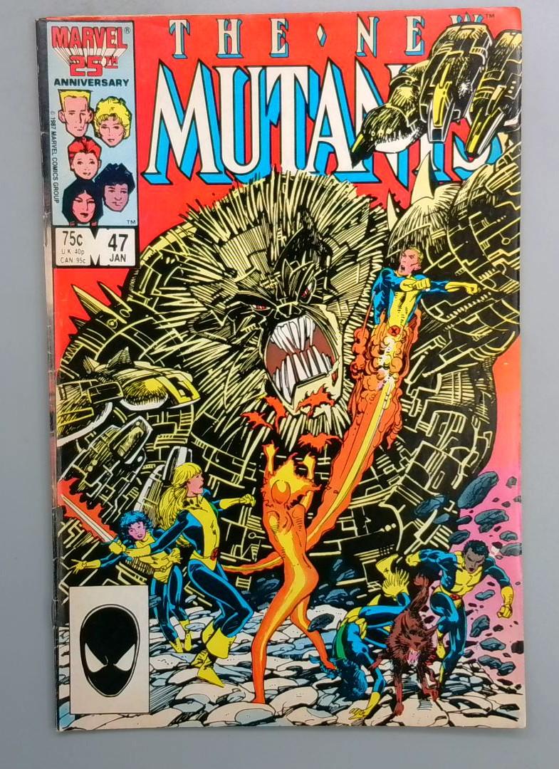 New Mutants #47, Marvel, 1987