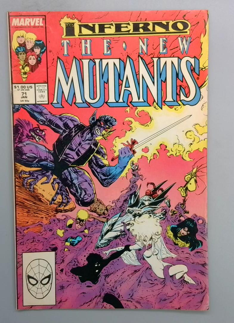 New Mutants #71, Marvel, 1989