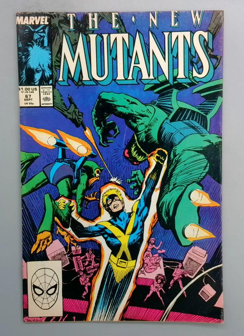 New Mutants #67, Marvel, 1990