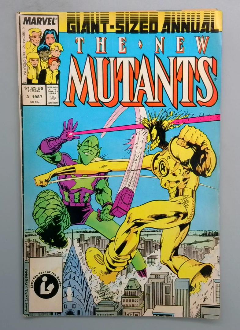 New Mutants Annual #3, Marvel, 1987