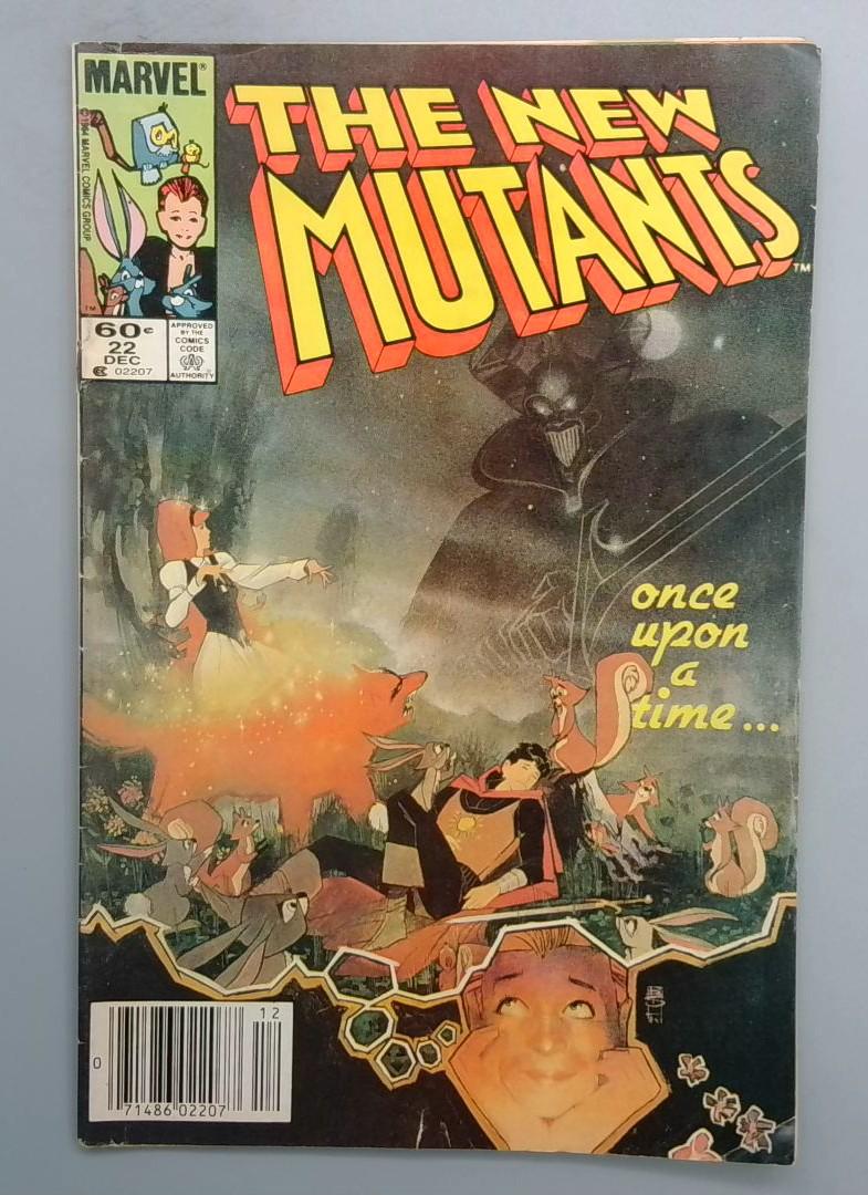 New Mutants #22, Newsstand Marvel, 1984