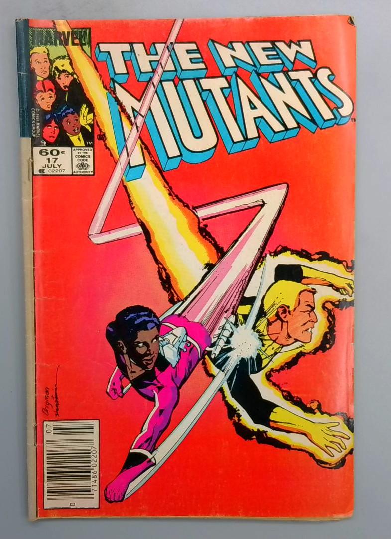 New Mutants #17 Newsstand, Marvel, 1983