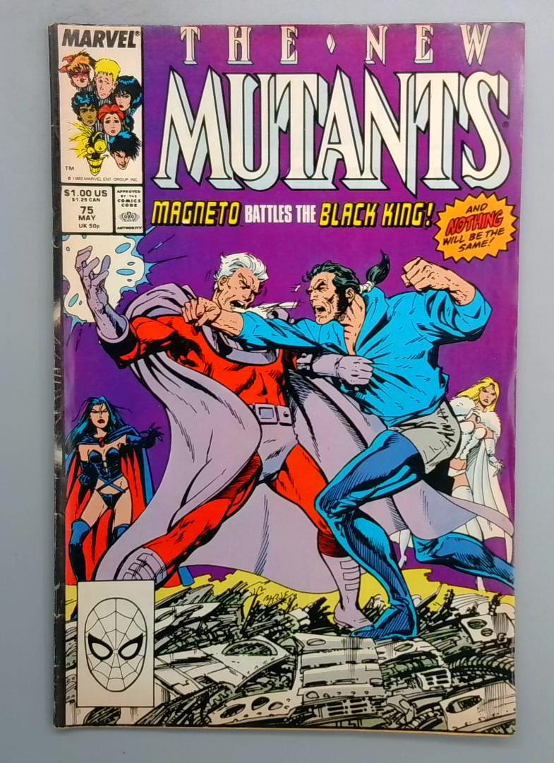 New Mutants #75, May 1983, Marvel Comics, 1989