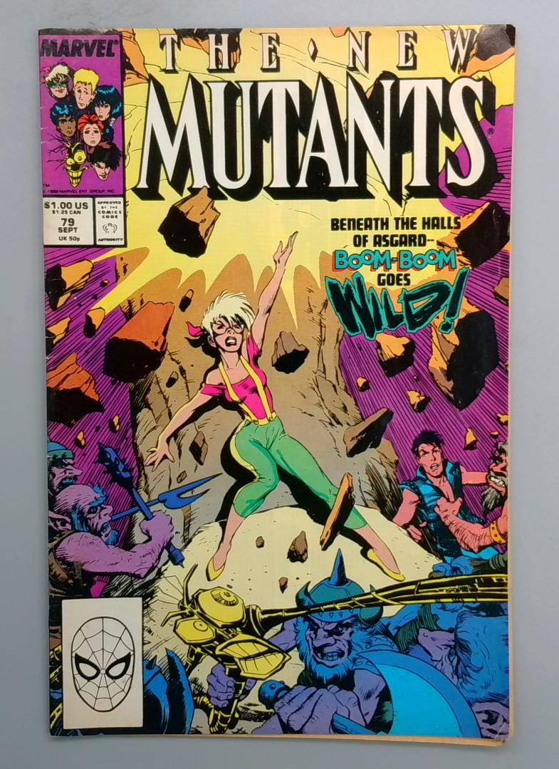 New Mutants #79, September, Marvel Comics, 1989