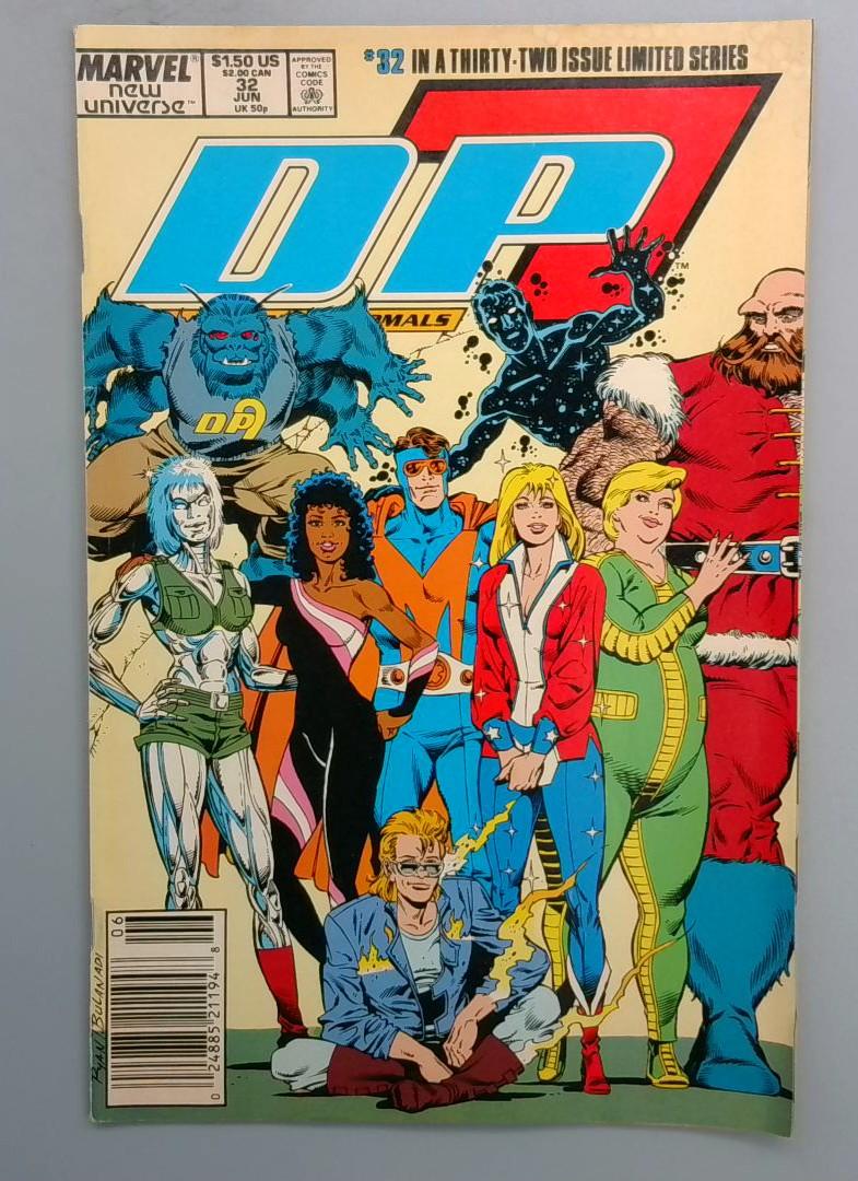 DP7 #32 Newsstand Marvel, 1989