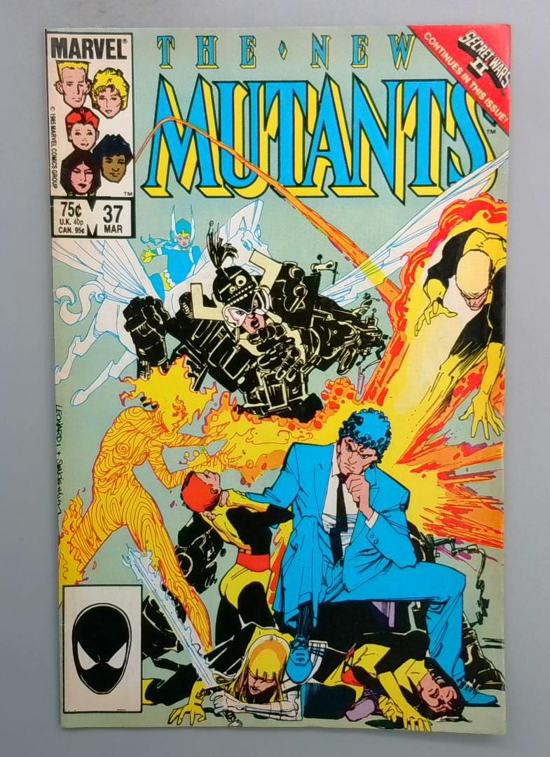 New Mutants #37, Marvel, 1986