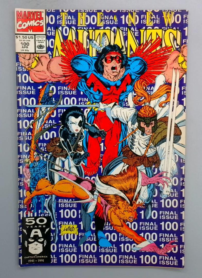 New Mutants #100, Final Issue, Marvel, 1990