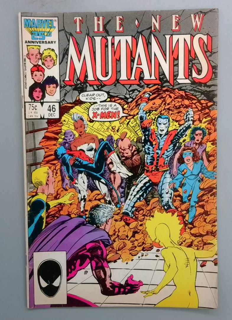 New Mutants #46, Marvel, 1986