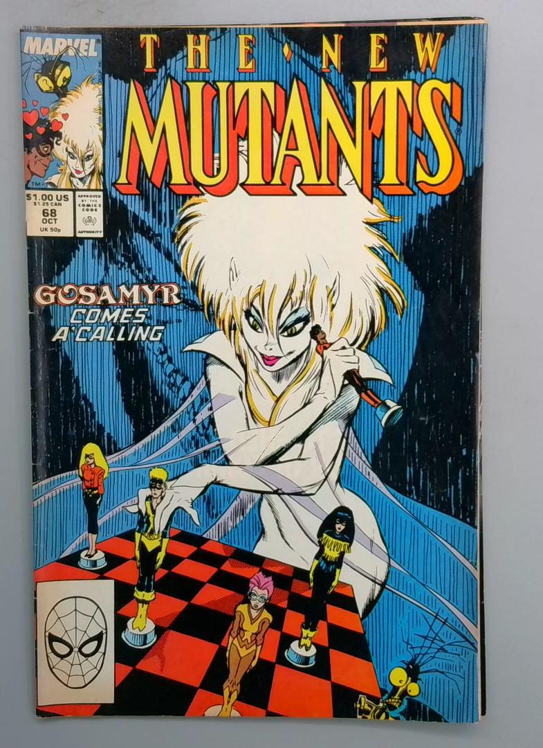 New Mutants #68, Marvel, 1988