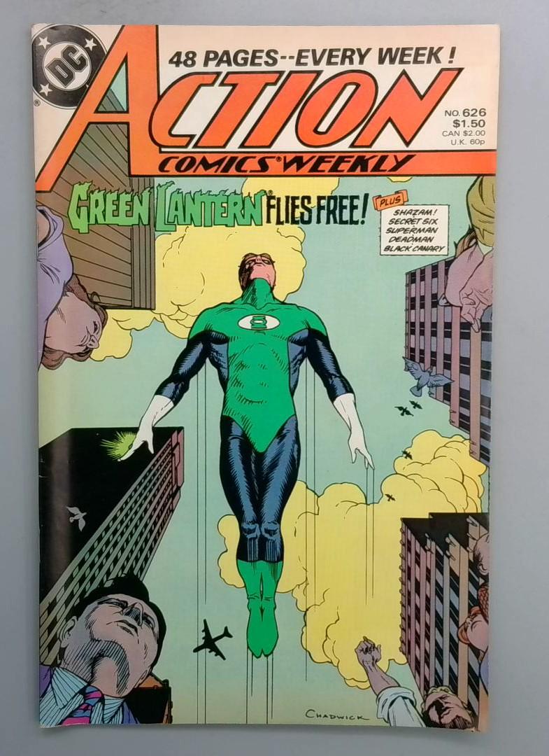 Action Comics #626, Green Lantern DC Comics, 1990