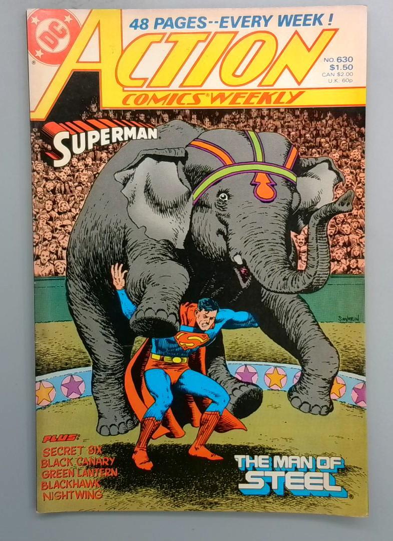 Action Comics #630, DC Comics, 1988