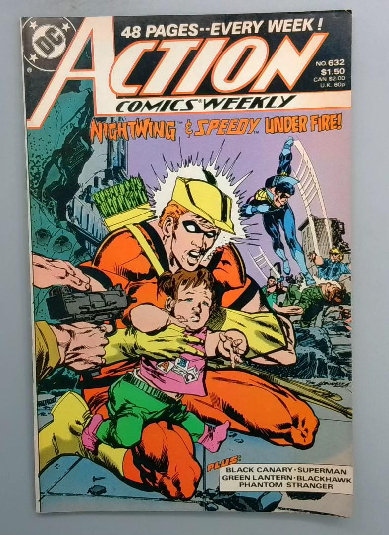 Action Comics #632, Nightwing, Speedy DC Comics, 1989