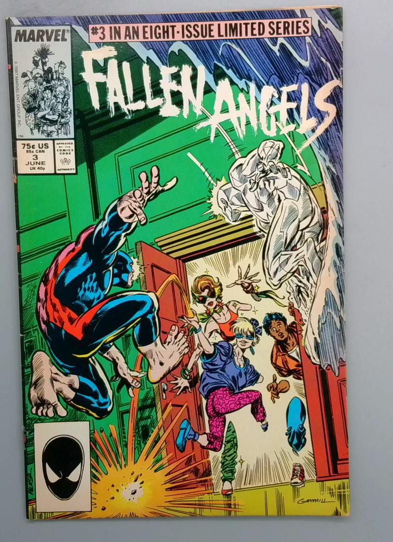 FALLEN ANGELS #3 DIRECT EDITION Marvel 1987