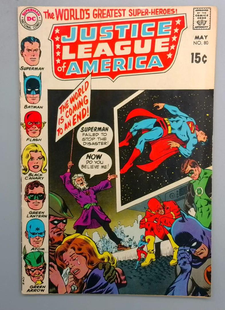 Justice League of America #80 FN DC 1970