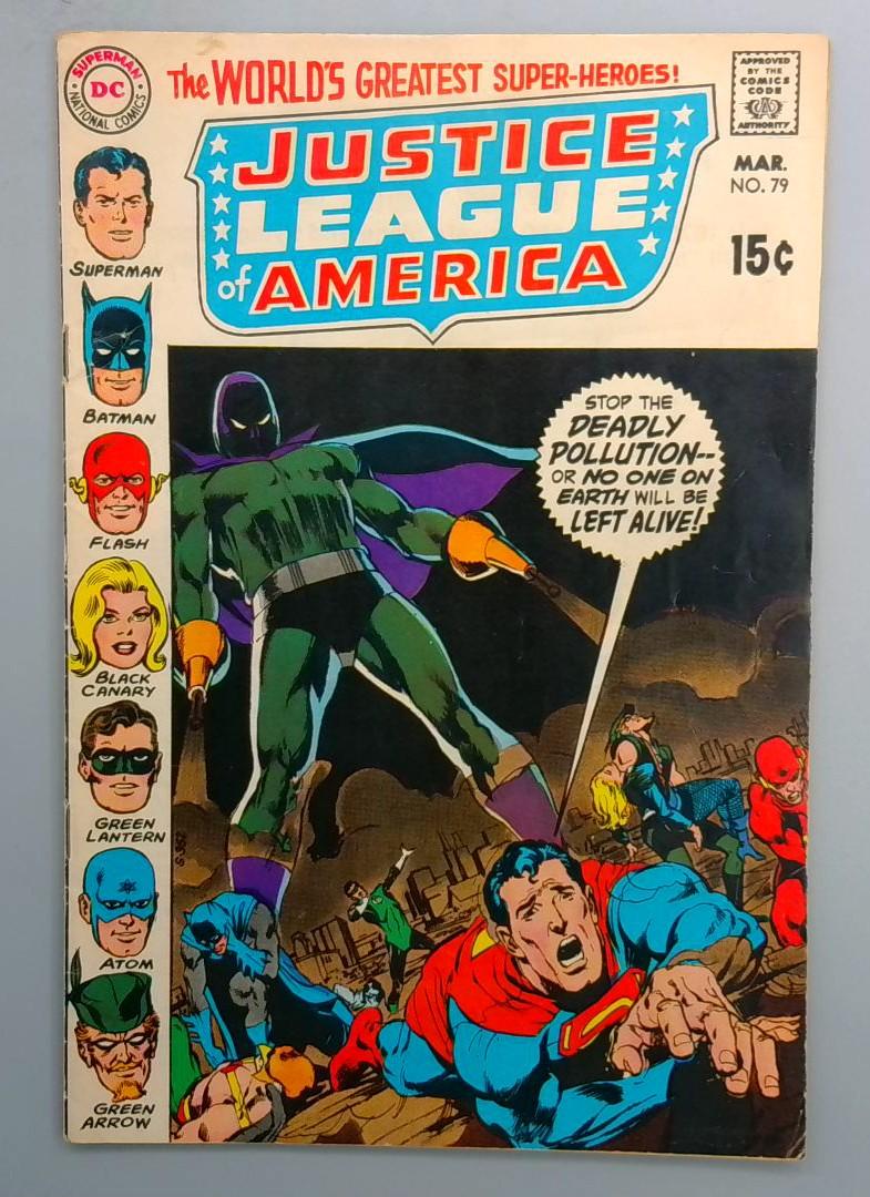 Justice League of America #79 Vigilante Appearance DC 1970