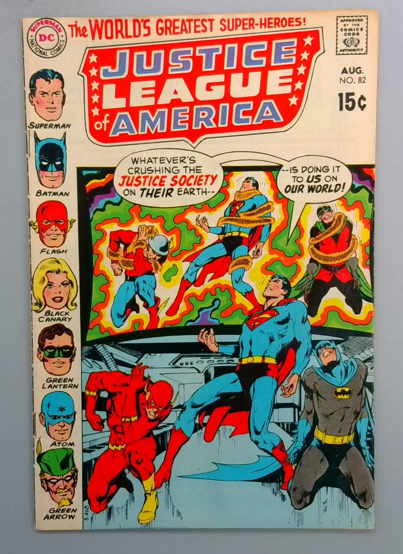Justice League of America #82 JSA DC Comics 1970