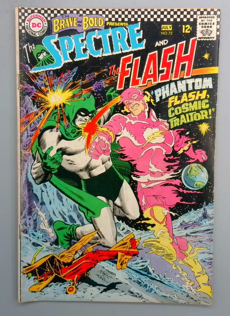 Brave and the Bold #72 VG/FN 1st and only Ghost Pilot Appearance DC 1967