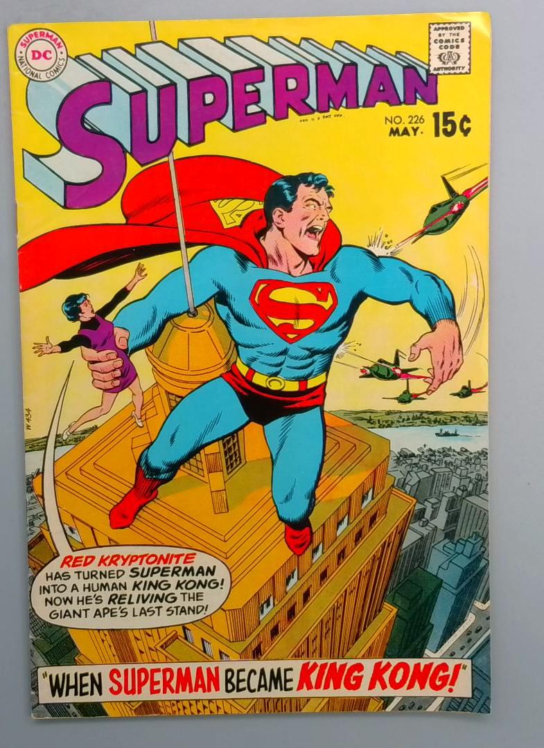 Superman #226 FN Neal Adams DC 1970