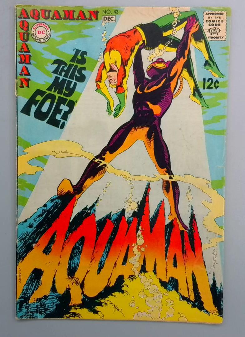 Aquaman #42 VG 2nd Black Manta (Top Staple Detached) DC 1968
