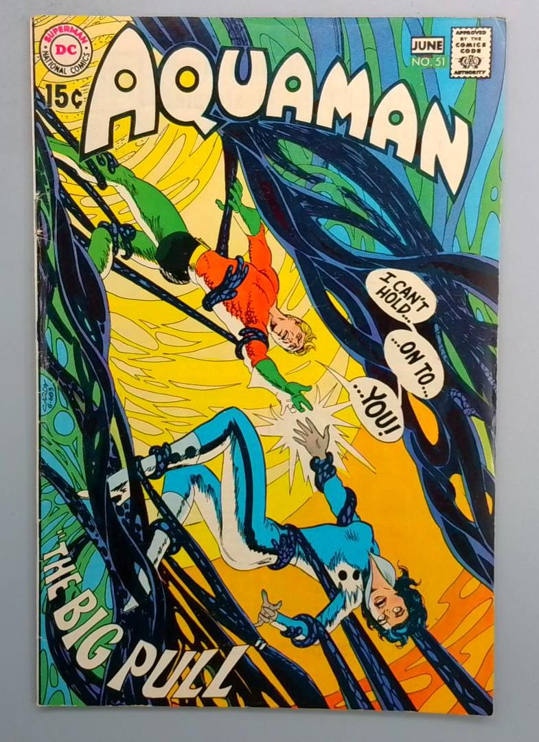 Aquaman #51 VG Neal Adams Deadman art DC 1970