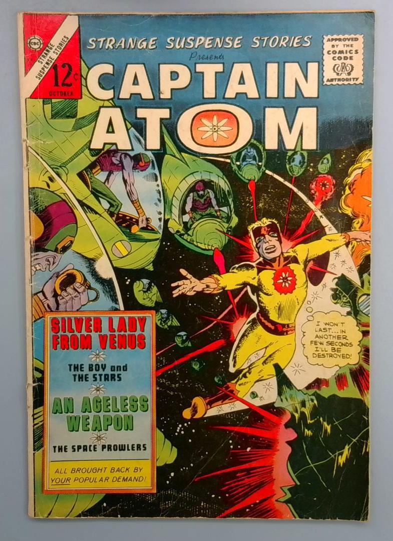 Strange Suspense Stories #77 Captain Atom (Bottom Staple Detached) Charlton 