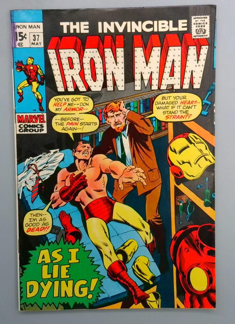 Iron Man #37 VG Kevin O'Brien Marvel 1971