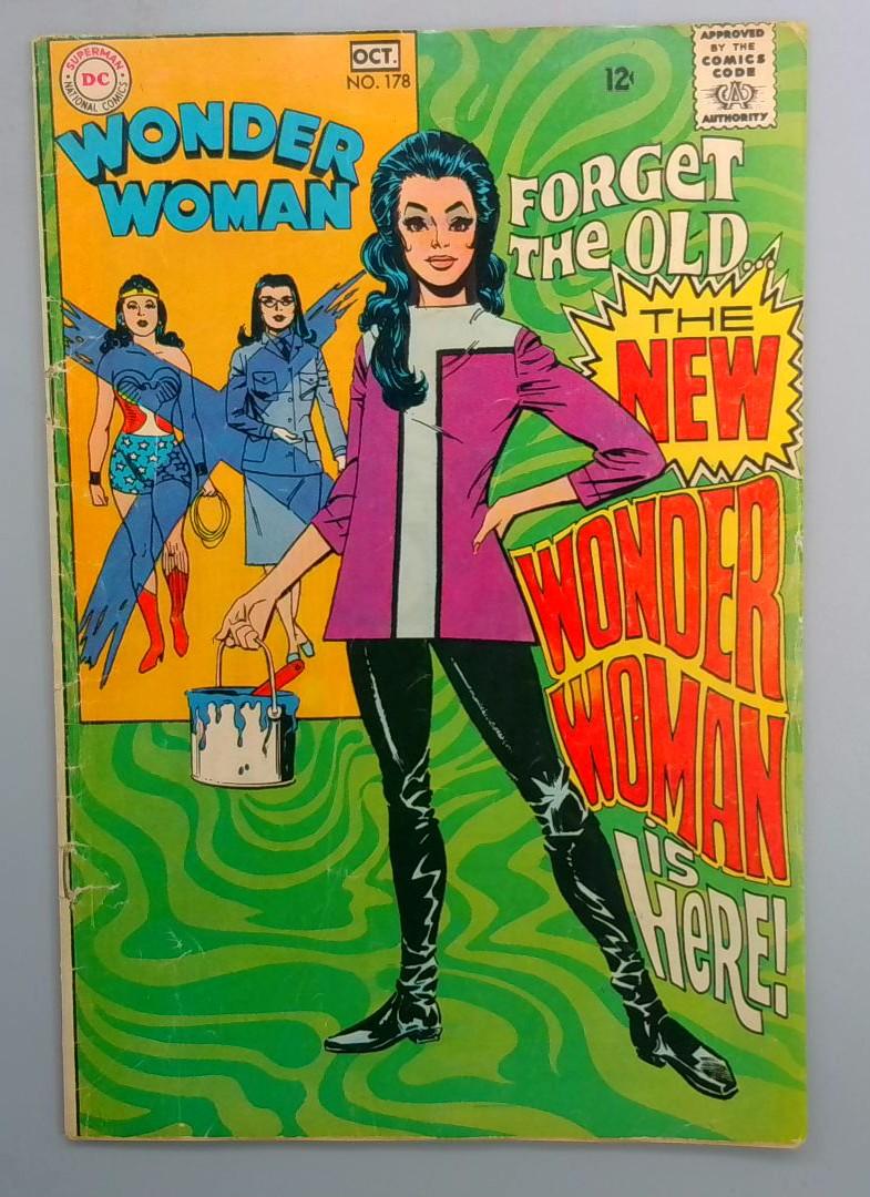 Wonder Woman #178, VG/FN ICONIC ISSUE New Wonder Woman DC, 1968