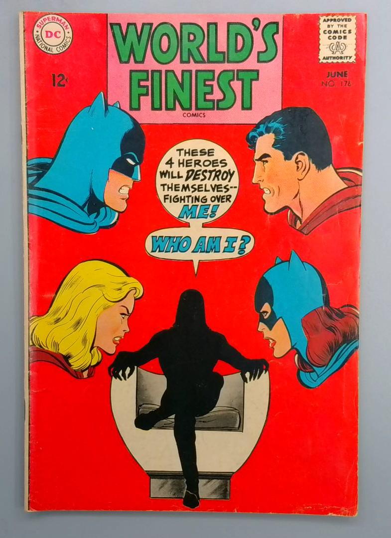 World's Finest Comics #176 VG+ Neal Adams art DC 1968