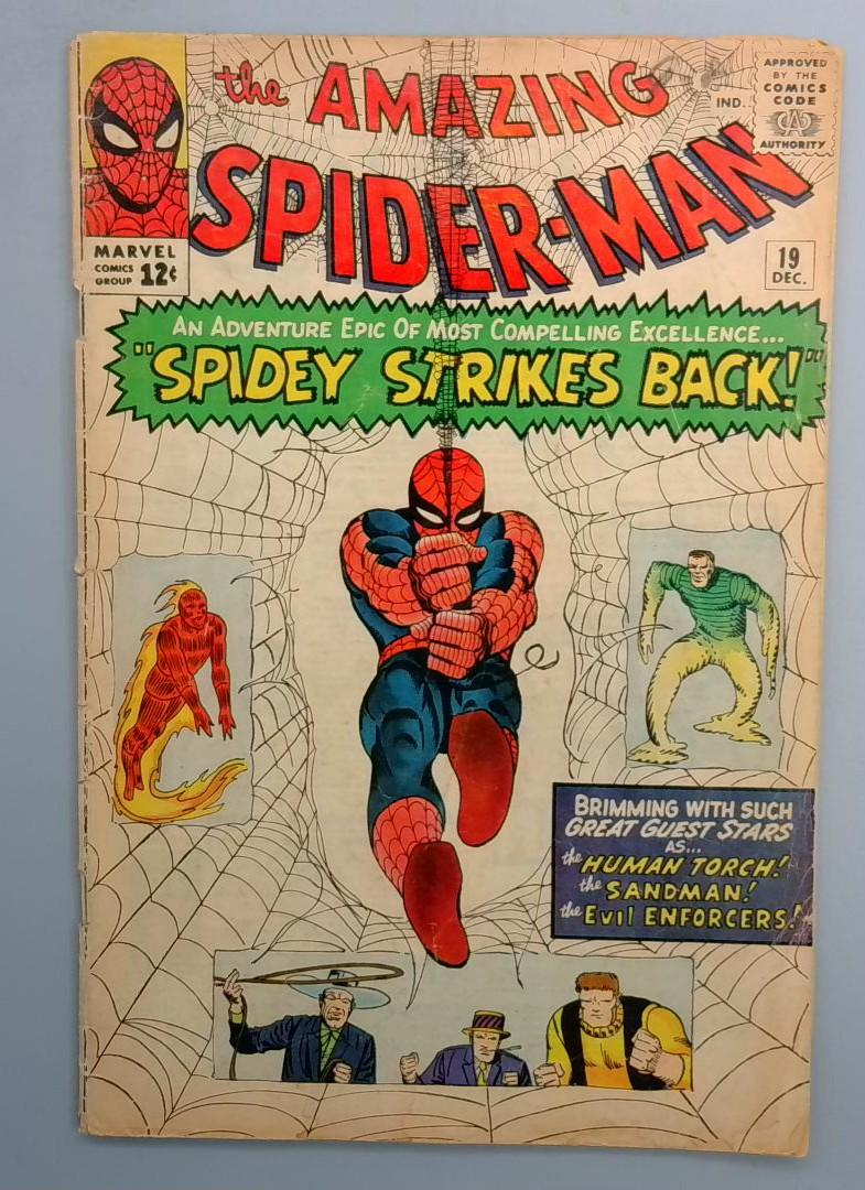 Amazing Spider-Man #19 GD/VG 1st Max Gargan Marvel Comics 1964