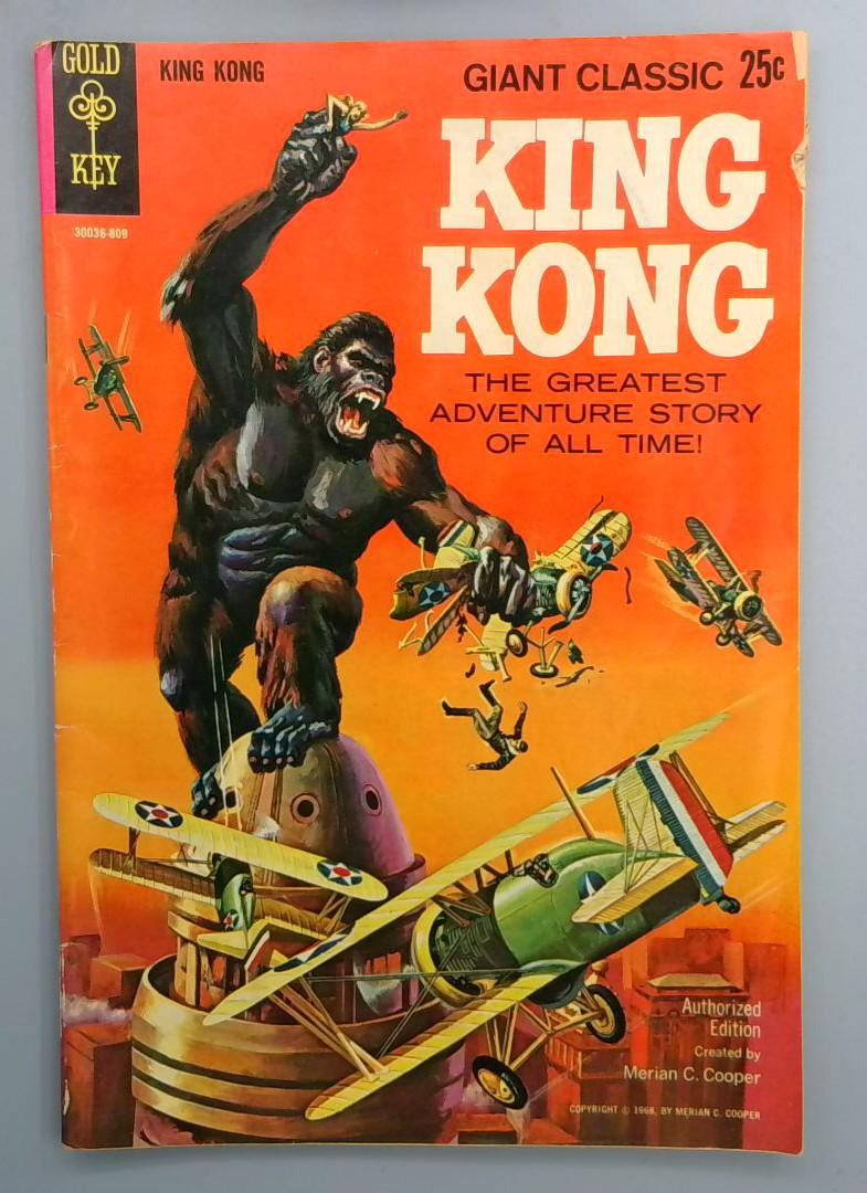 Giant Classic King Kong Gold Key 1968