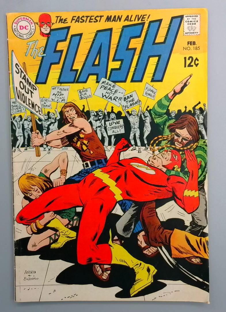 Flash #185 FN DC 1969