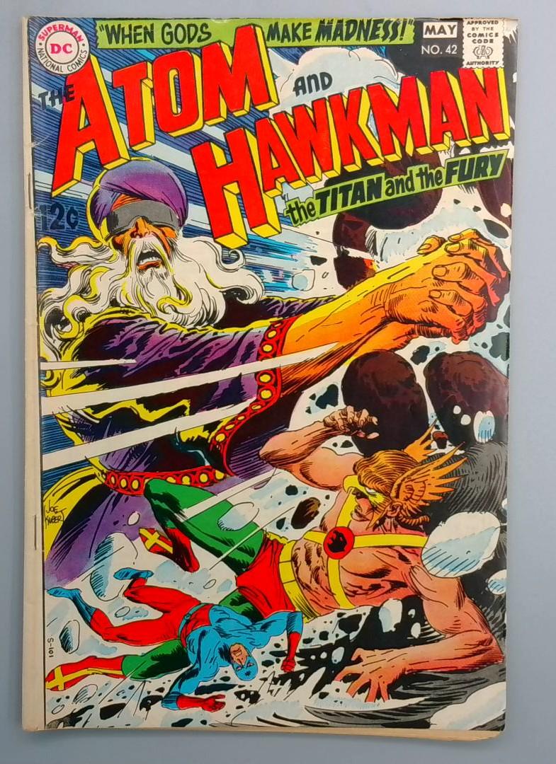 Atom and Hawkman #42, VG DC Comics, May 1969