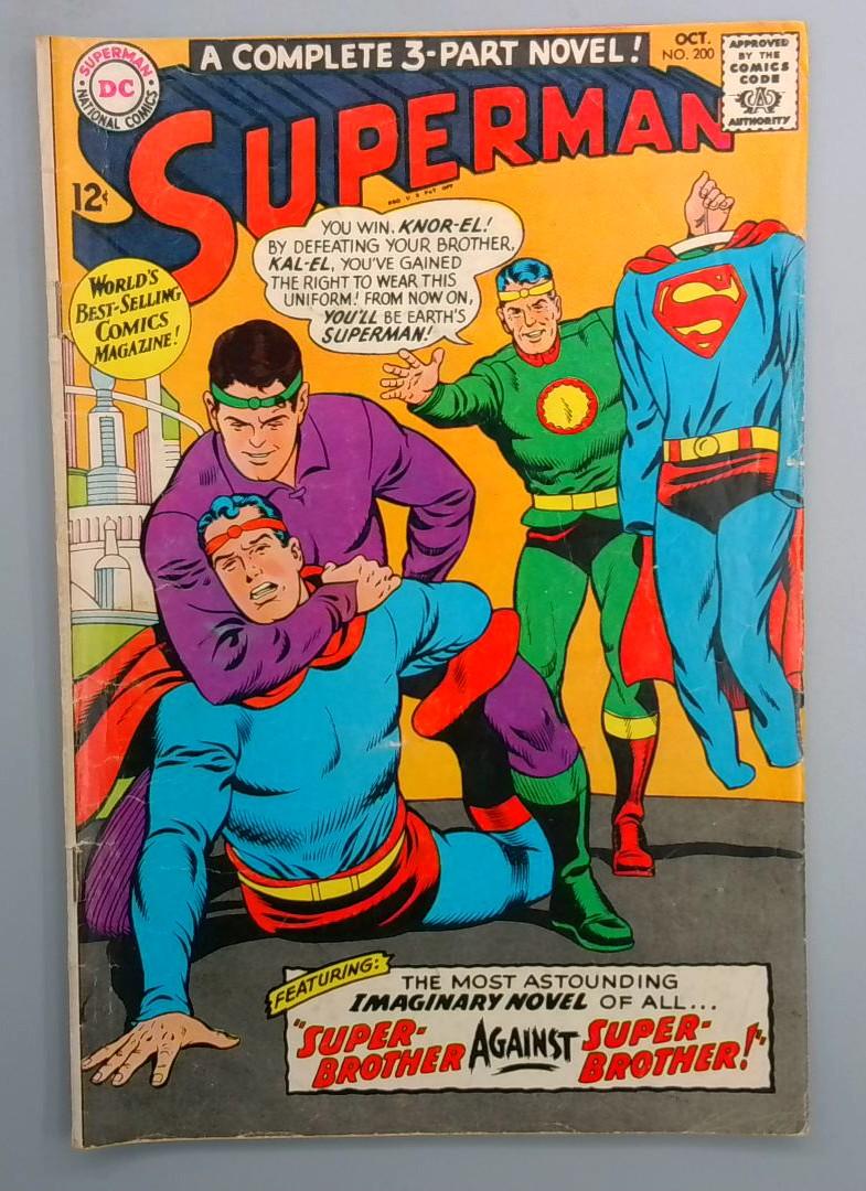Superman #200 VG DC 1967