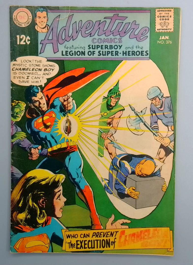Adventure Comics #376, VG/FN DC Comics, January 1968