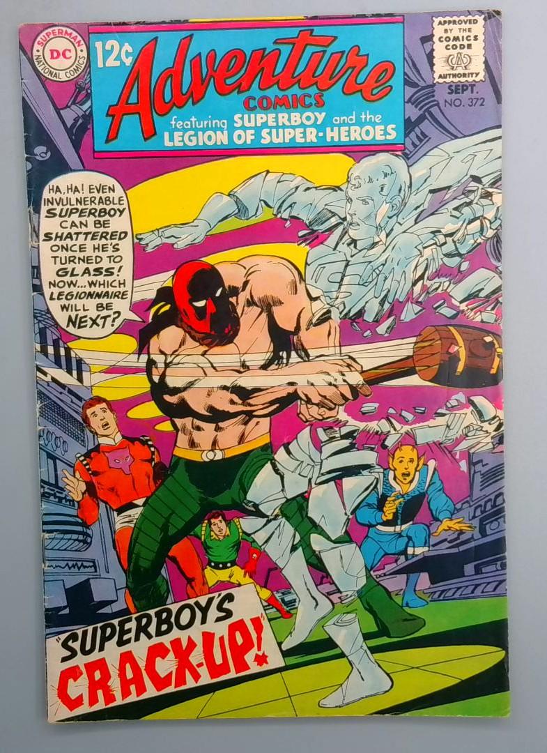 Adventure Comics #372, VG+ DC Comics, 1968