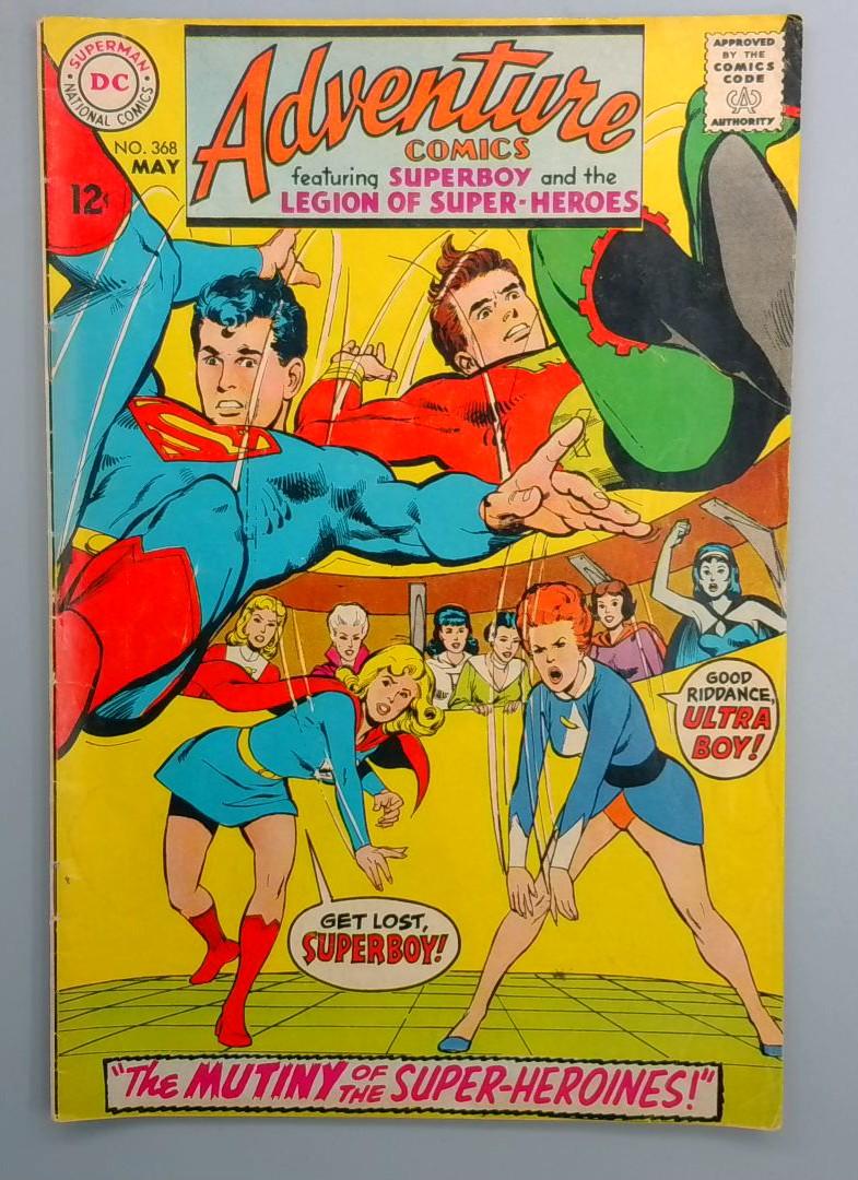 Adventure Comics #368, VG+ DC Comics, May 1968