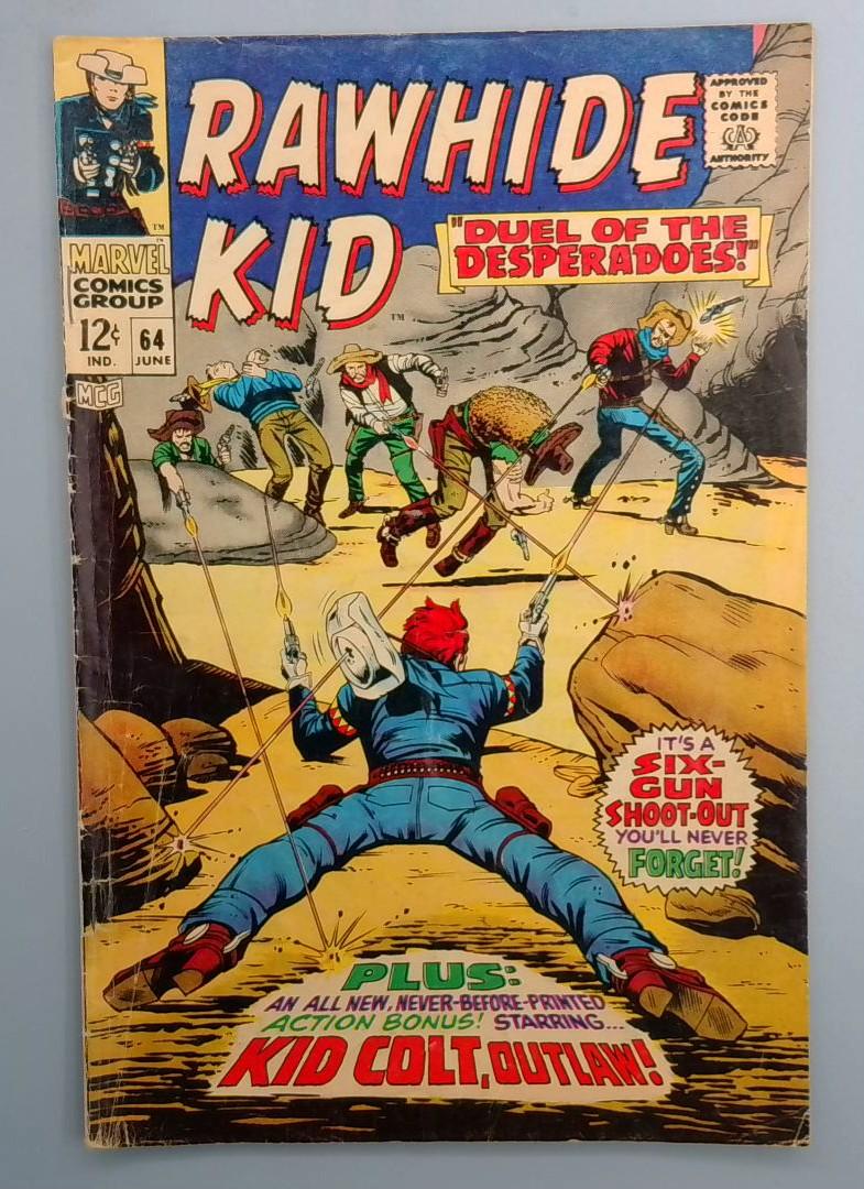 Rawhide Kid #64 Marvel 1968