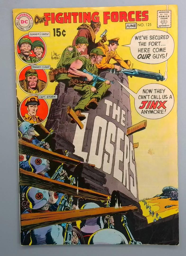 Our Fighting Forces #125 FN DC 1970