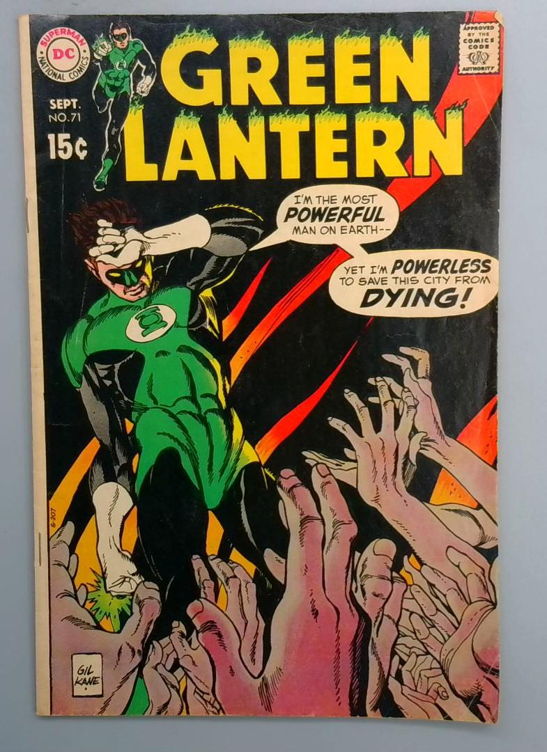 Green Lantern #71 VG 1st Olivia Reynolds DC 1969
