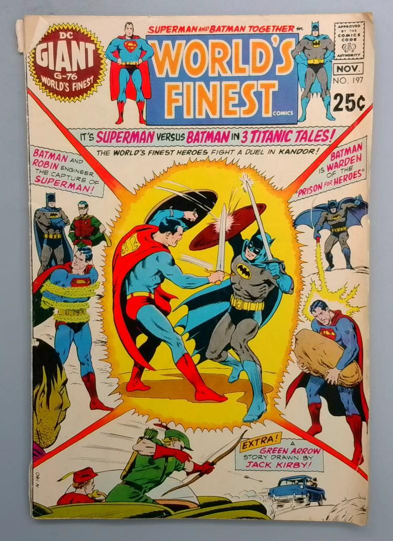 World's Finest Comics #197 VG DC 1970