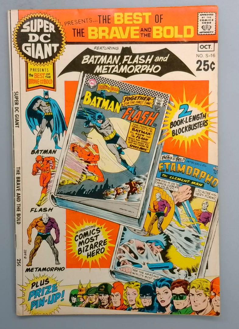 Super DC Giant #S-16, FN The Brave and the Bold, DC Comics 1970