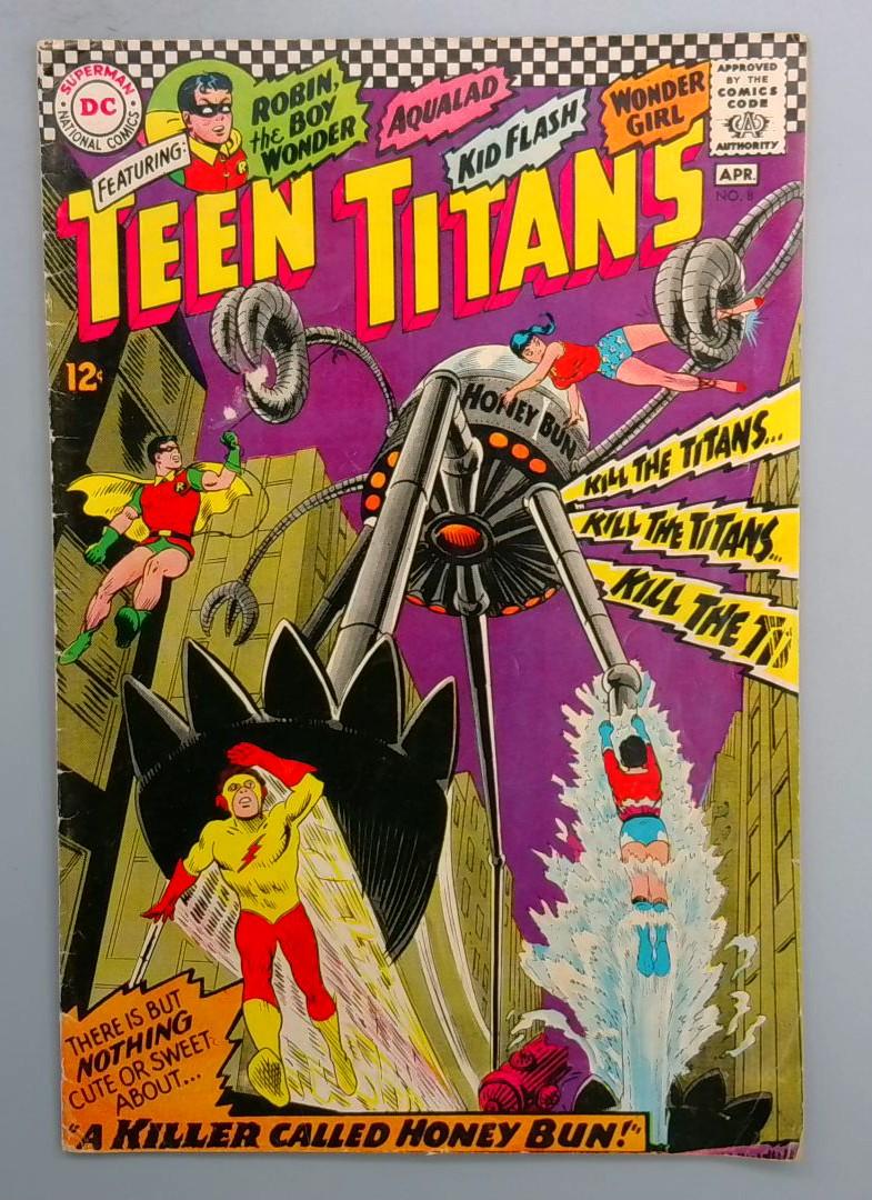 Teen Titans #8 VG DC 1967
