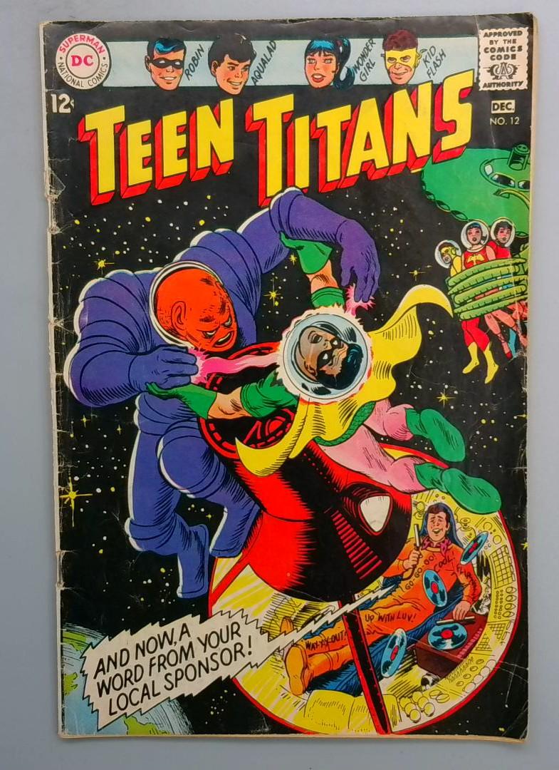 Teen Titans #12, VG DC, 1967