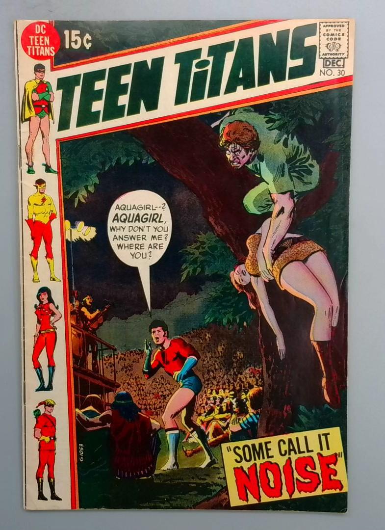 Teen Titans #30 VG/FN Aquagirl Joins DC 1970