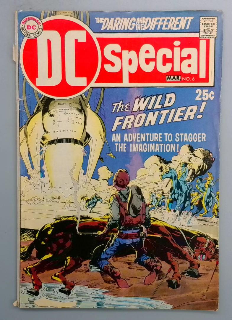 DC SPECIAL #6 VG Western-Frontier stories DC 1970