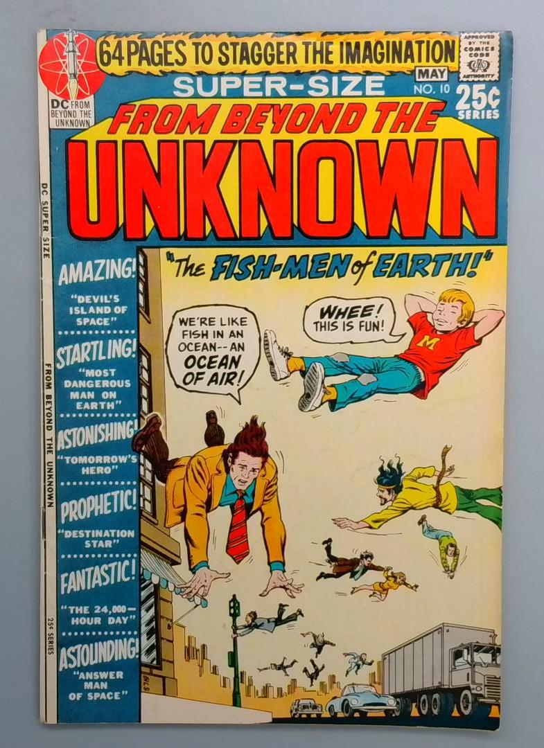 From Beyond the Unknown #10, FN/VF DC, May 1970